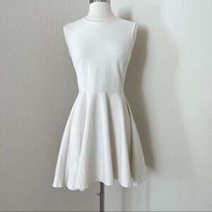 Diane Von Furstenberg White Midi Dress